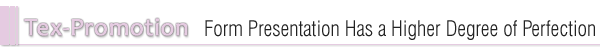Tex-Promotion Form Presentation Has a Higher Degree of Perfection