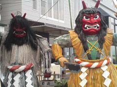 写真＿男鹿半島はなまはげ一色